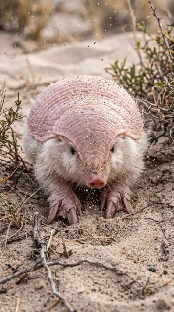 Pink Fairy Armadillo