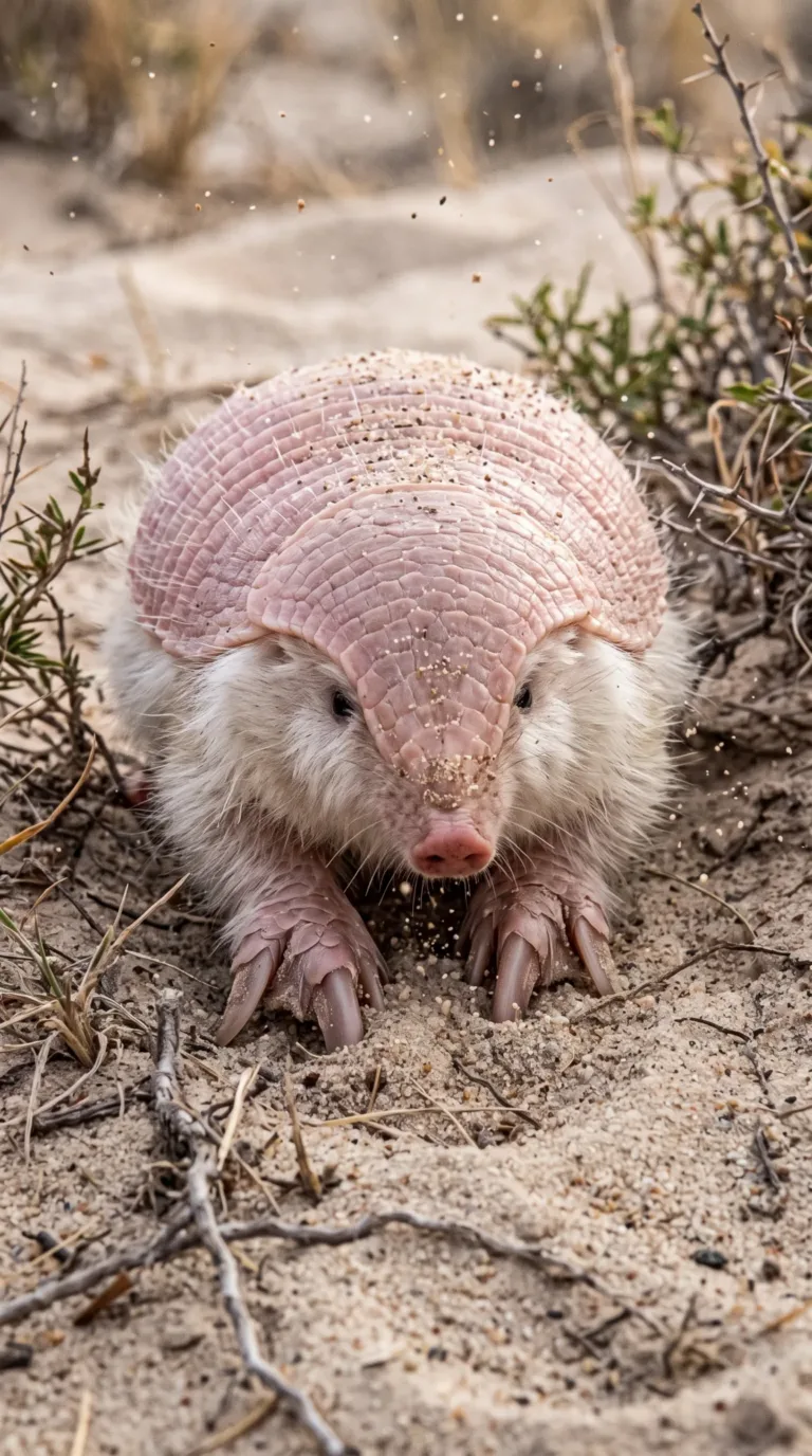 Pink Fairy Armadillo