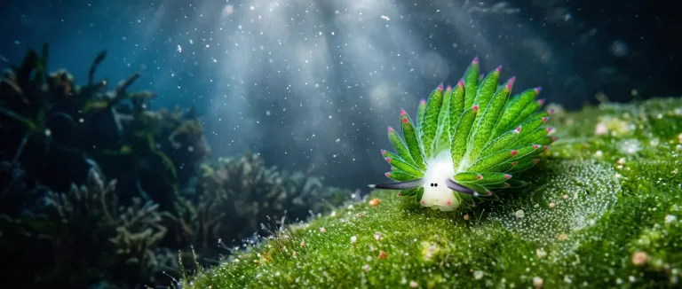 Oveja de mar (Costasiella kuroshimae)