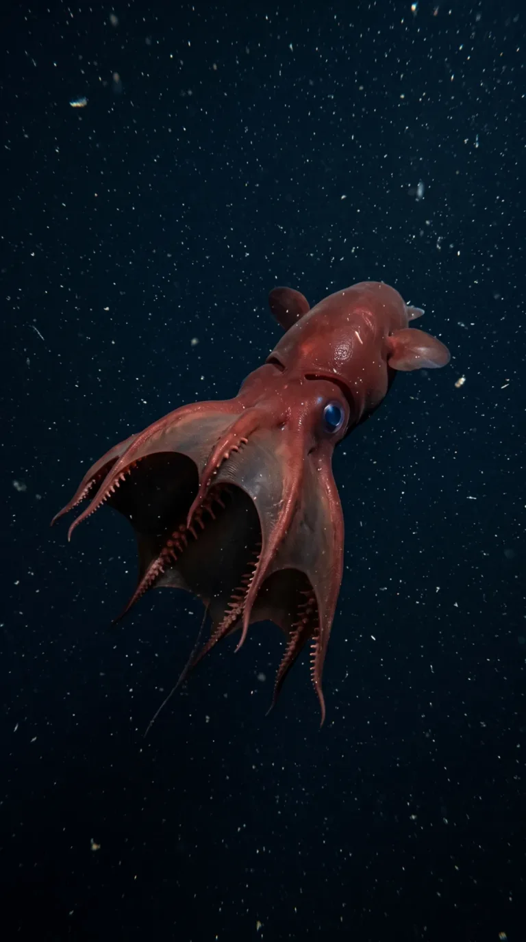 Vampire squid vertical